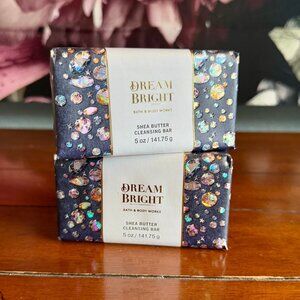 NEW 2-Pc Dream Bright Shea Butter Cleansing Bar Bath & Body Works